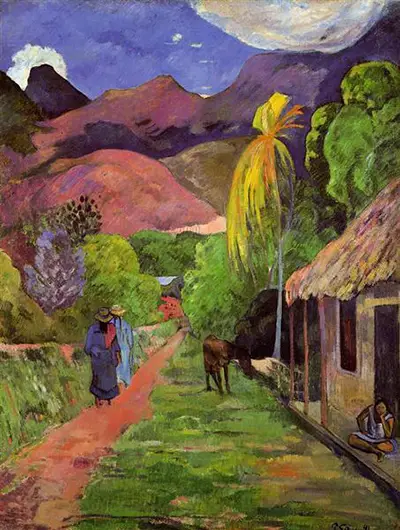 Road in Tahiti Paul Gauguin